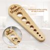 Herb Stripper Wooden Vegetable Leaf Remover Rustic Safe Kitchen Tool Cooking ...