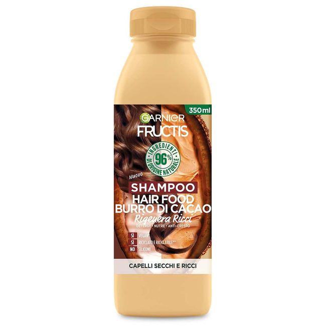 Fructis Hair Food Shampoo Esel di Cacao, 350 ml