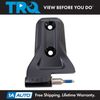 TRQ Front or Rear Upper Door Hinge LH Driver Side for Jeep Wrangler Gladiator