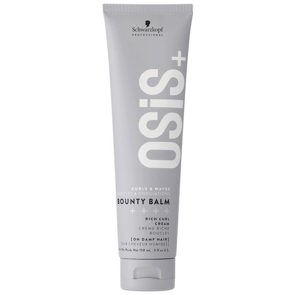 OSiS+ Bounty Balm Rich Curl Cream 5oz | Reduces Frizz and Enhances Natural Textures | Non-Stiff | Non-Crunchy | All Curly Types