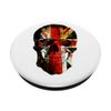 "British Flag Union Jack Skull" graphic design PopSockets Swappable PopGrip