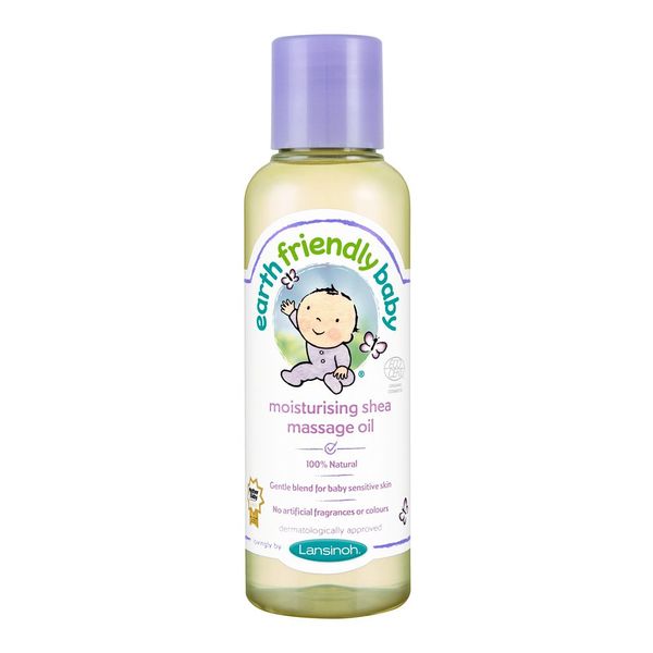 Earth Friendly Baby Moisturising Shea Massage Oil,Transparent