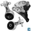 Hyd Engine Mount & Engine Torque Strut Mounts 3PCS for Honda Civic 15-12 L4-2.4L