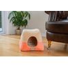 Armarkat Cat Bed, C07CCS/MH, Orange and Beige