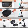 Tera Barcode Scanner Stand Universal, Hands Free Barcode Scanning Bar-Code Reader Cradle Holder, Angle and Height Adjustable Head, for Supermarket Retail Store Library Logistic Warehouse