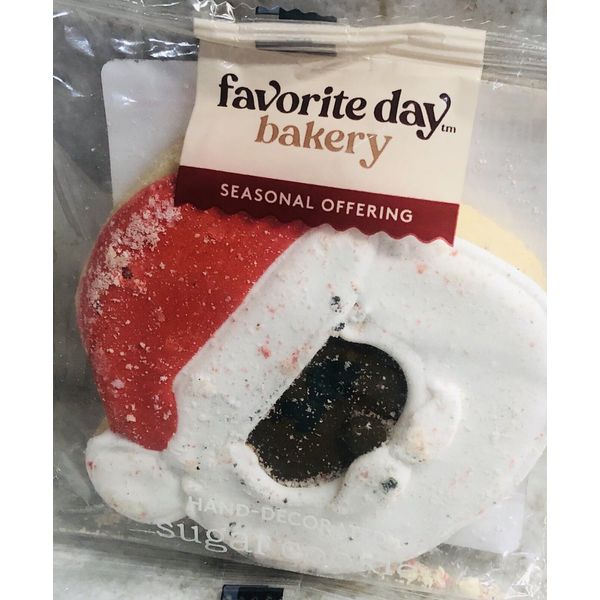 Favorite Day Bakery-Target-Seasonal Offering Hand Decorated Sugar Cookie. 2.12oz