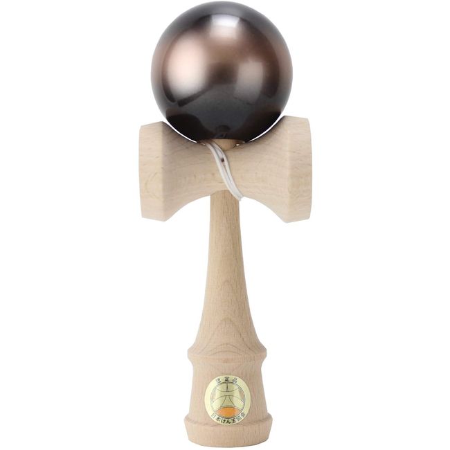 日本けん玉協会認定 New 競技用けん玉「大空」 国産品 (OZORA KENDAMA) 銀河オレンジ