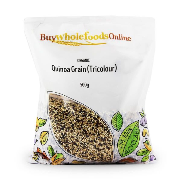 Organic Quinoa Grain (Tricolour) 500g (BWFO)