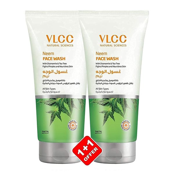 VLCC Neem Face Wash Combo Pack of 2 (150 ml2)