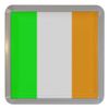 Ireland Flag - Plastic Tea Coaster/Beer Mat