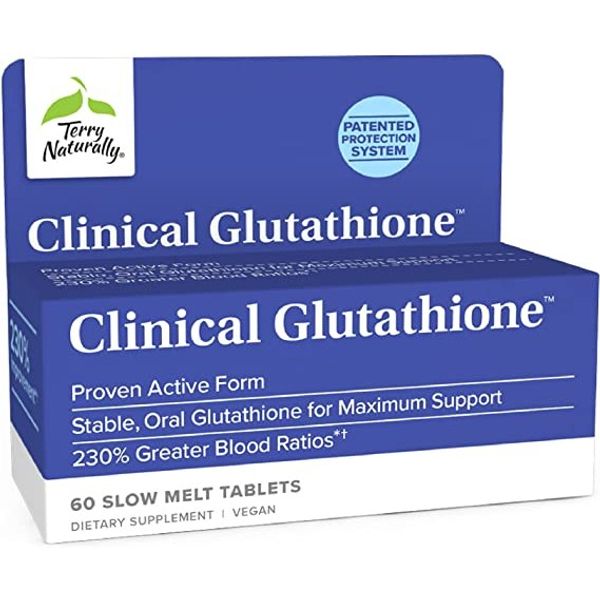 Terry Naturally Clinical Glutathione 60 Tablets, 1 Pack
