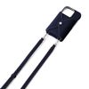 BONAVENTURA Adjustable Shoulder Strap, Shrink Leather, navy