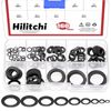 Hilitchi 160Pcs Black Double Side Lock Washer Assortment Kit Conical Spring Washers Double Side Tooth