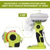 40W Jobsite Flashlight for Ryobi 18V Battery LED Work Light Handheld Spotlight