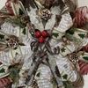 Rustic Winter Ski Wreath Handmade