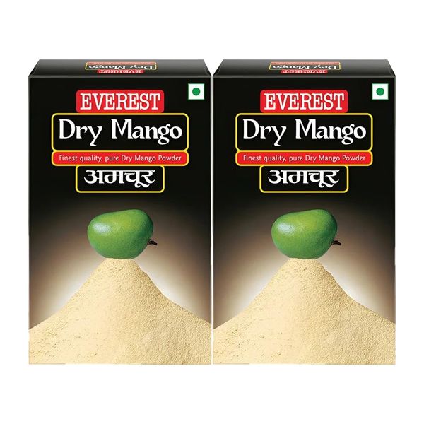 veenas Everest Dry Mango Powder | 100G | Amchur Powder |Dry Mango Powder | Amchoor Powder | Khatai Powder | Cooking And Seasonings | Vegan | Indian Origin (Pack of 2)