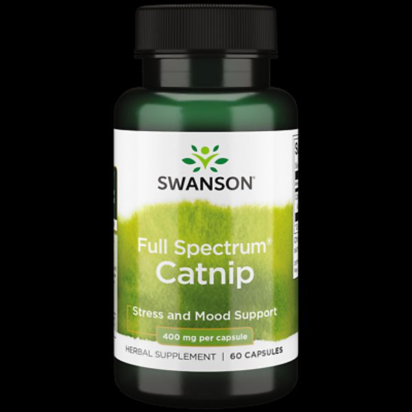 Swanson Full Spectrum Catnip 400 mg 60 Capsules