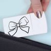 'Decorative Bow ' Pill Box with Tablet Splitter (PI00029621)
