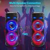 2000W Portable Bluetooth Speaker Sub woofer Heavy Bass Sound System Party+Remote