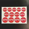 13 PACK GPS Tracking Warning Theft Deterrent Laminated Stickers High Quality