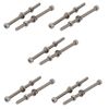 uxcell Hex Socket Cap Bolt Set, Hex Socket Cap Bolt, Full Screw with Washer, M4x60mm 0.3 inch (7 mm) Nut Width, 10 Pieces