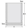 Fukusuke Industries Nylon Poly VS Type Standard Bags 40-55 (700 Sheets)