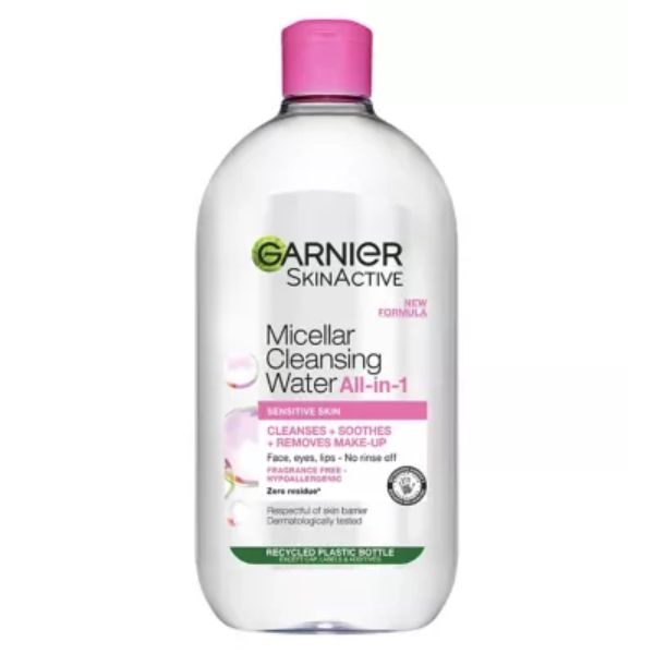 Garnier Micellar Water Facial Cleanser For Sensitive Skin 700ml