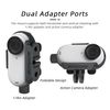 Hooshion Camera Mount Adapter Frame for Insta360 GO 3/GO 3S Action Camera, with 1/4' Thread Adapter