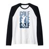 Vintage Retro Golf | Golfers Raglan Baseball Tee