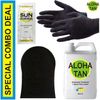 Best Spray Tan Solution - LIGHT - 64 oz + Sunless Tanning Self Tanner Lotion Tan