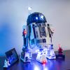 BrickBling LED Light Compatible with Lego 75379 R2-D2, Remote Control Version Lighting-No Model