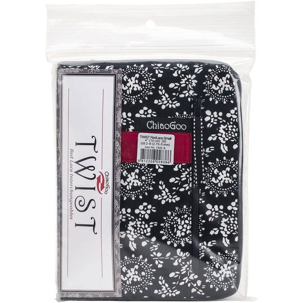 ChiaoGoo Twist Lace Inter. Needle Set 10cm 2.75-5.00mm - 1pc