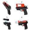OSTENT Light Gun Shooter Pistol PS Move Motion Controller for Sony PS3 Shooting Game