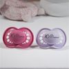 MAM *2-Pack* Personalised Dummy Pacifier Soother, 2 Sizes, Heart F0NT