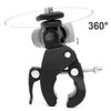 Camera Super Clamp Quick Release Pipe Bar Clamp Bike Clamp w/ 1/4" Tripod Head
