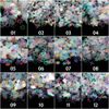 Iridescent Mermaid Flakes Nail Glitter, CHANGAR Holographic Nail Sequins Colorful Flakes Nail Art Sticker Decals Decoration for Face Body Eyes