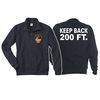 feuer1 Navy Keep Back 200 ft sweat jacket with NYC Fire Dept emblem., blue, m