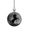 Unicorn Magic Moon Glow in The Dark Fan/Light Pull Pendant with Chain