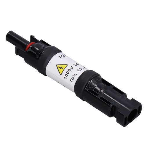 Solar Fuse Connector Eujgoov 1000V Waterproof Solar Fuse Holder Male and Female Connector for Solar Panel(10A)