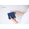 Gendai Hyakka A425BL COCO Antibacterial Mask Pouch, BL, Half