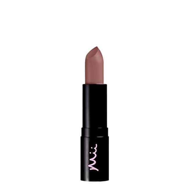 Mii Cosmetics Passion Matte Lip Lover Long-Lasting Lipstick, Naked