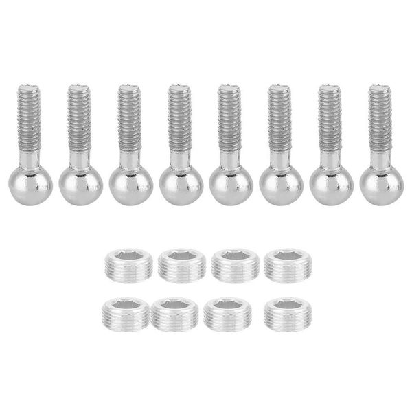 VGEBY1 8PCS Ball-Head Screw, 02152 Ball-Head Screw Ball-Head Screw with Hex Nuts Parts for RC Car