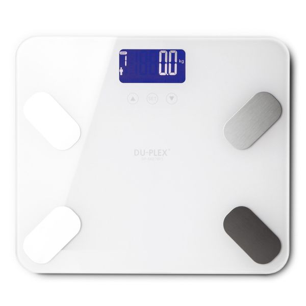 Duplex Digital Body Fat Scale, DP-6607BFS, Mixed Color