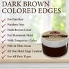 OKAY COLORED EDGES DARK BROWN .5oz / 15ml