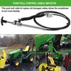 AM132704 Remote Spout Cap Push Pull Control Cable Fit for John Deere Snowthrower