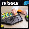 Compact Triggle Game Set - Challenge Your Family with Strategic Triangle Play