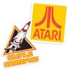 Atari Missle Command Video Game Collectible Stickers