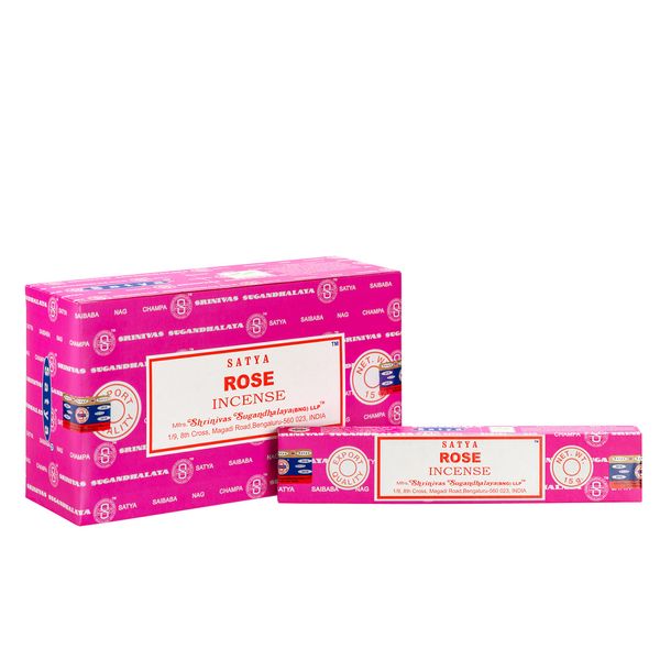 Encens Natural Rose - 15 Grs - Satya