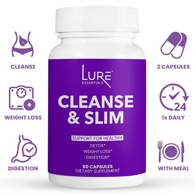 CLEANSE & SLIM™ Healthy Gut Supports Healthy Digestion and Bowel Movement