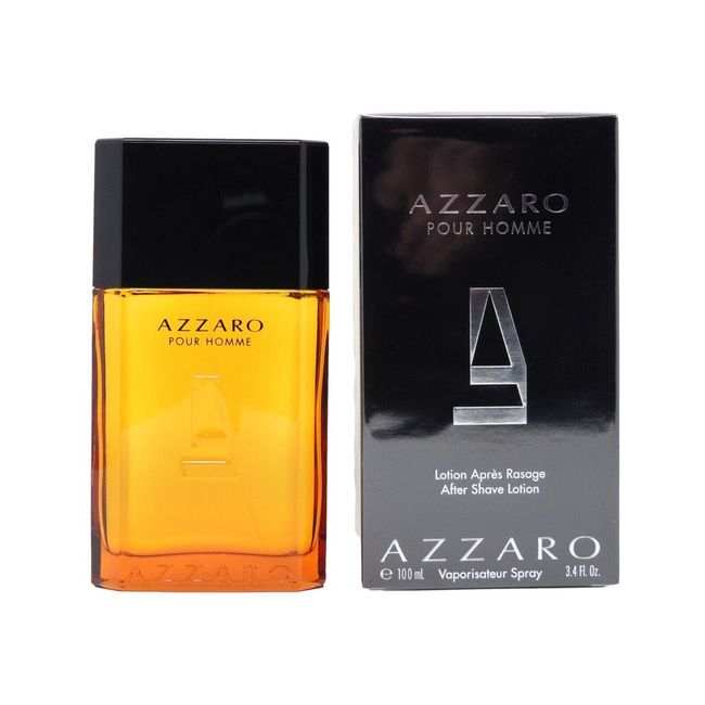 AZZARO POUR HOMME AFTER SHAVE LOTION SPRAY 100ml 3.4fl oz NEW IN BOX SEALED